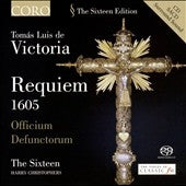 The Sixteen - VICTORIA:REQUIEM:SALVE REGINA/AVE REGINA CAELORUM/NIGRA SUM/ETC :HARRY CHRISTOPHERS(cond)/THE SIXTEEN - Import SACD Hybrid