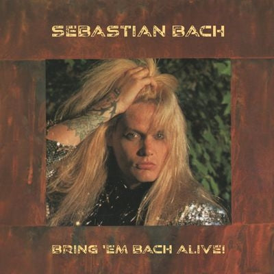 Sebastian Bach - Bring Em Bach Alive - Import Clear Yellow Gold Vinyl 2 LP Record Limited Edition