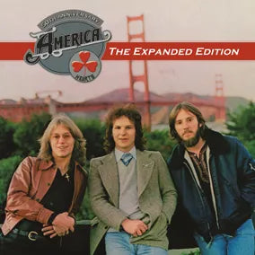 America - Hearts 50Th Anniversary - Import Translucent Red Vinyl LP Record