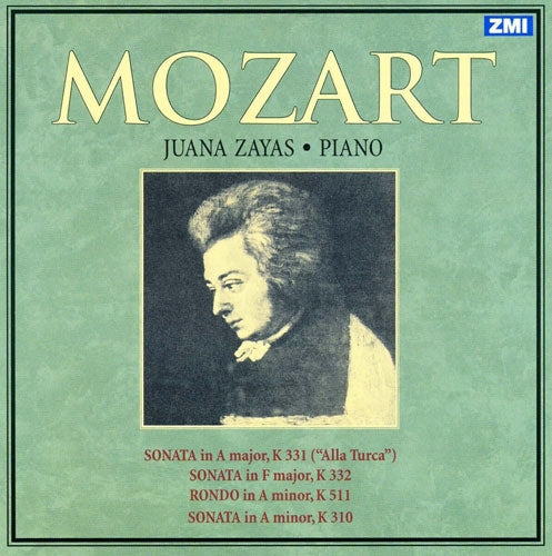 Juana Zayas - Juana Zayas Plays Mozart - Import CD