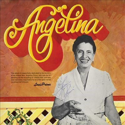 Louis Prima - Angelina - Import Vinyl LP Record