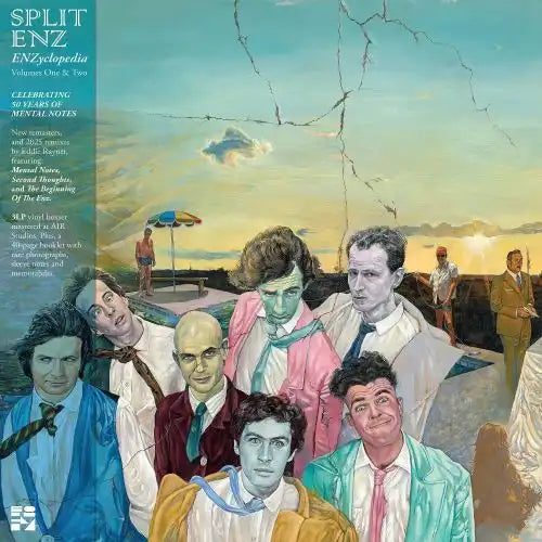 Split Enz - Enzyclopedia - Volumes One & Two - Import Vinyl 3 LP Record