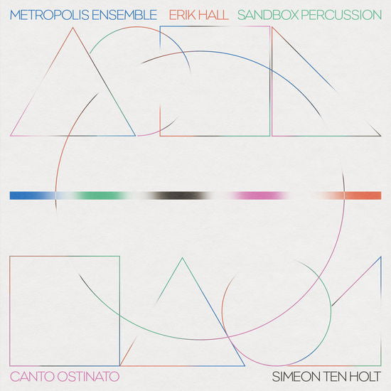 Metropolis Ensemble, Erik Hall, Sandbox Percussion - Canto Ostinato - Import CD