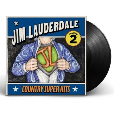 Jim Lauderdale - Country Super Hits, Vol. 2 - Import Vinyl LP Record