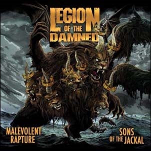 Legion Of The Damned - Malevolent Rapture/Sons of the Jackal - Import 2 CD
