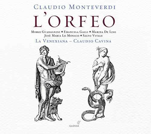 Monteverdi, Claudio (1567-1643) - L'Orfeo : Claudio Cavina / Ensemble La Venexiana, Galli, Guadagnini, De Liso, etc (2006 Stereo)(2CD) - Import 2 CD