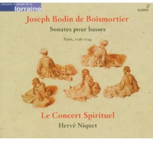 Boismortier, Joseph Bodin de (1689-1755) - Sonates Pour Basses: Niquet / Lesconcert Spirituel - Import CD