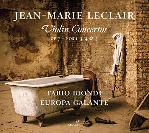 Leclair (1697-1764) - Violin Concertos Op.7 -No.1, 3, 4, 5 : Fabio Biondi(Vn)Europa Galante - Import CD