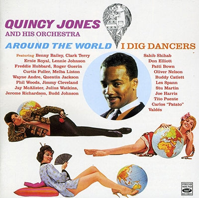 Quincy Jones - Around the World / I Dig Dancers - Import CD