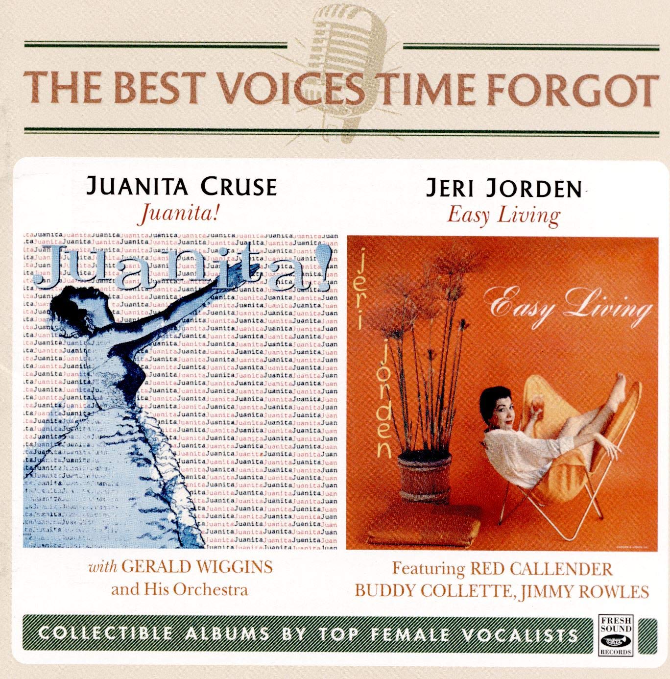 Juanita Cruse、Jeri Jorden - Juanita!/Easy Living - Import CD