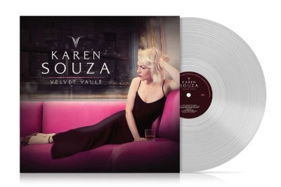 Karen Souza - Velvet Vault - Import Transparent Vinyl LP Record