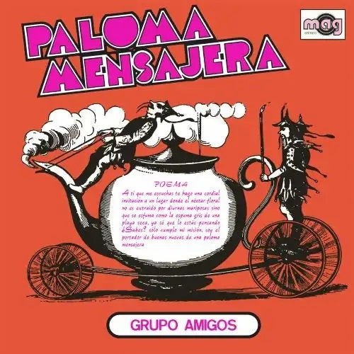 Grupo Amigos - Paloma Mensajera - Import LP Record Bonus Track