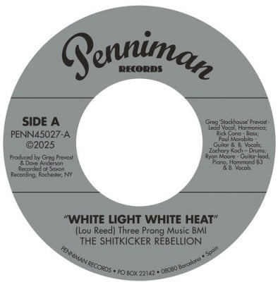 Shitkicker Rebellion - White Light White Heat / 99Th Floor - Import Vinyl 7 inch Record