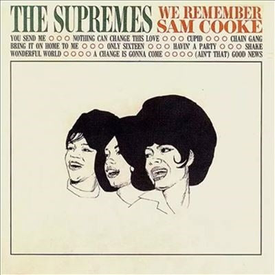 The Supremes - We Remember Sam Cooke - Import LP Record