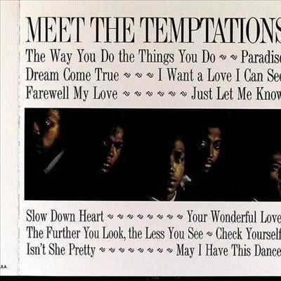 The Temptations - Meet The Temptations (Original Mono Master) - Import Vinyl LP Record Limited Edition