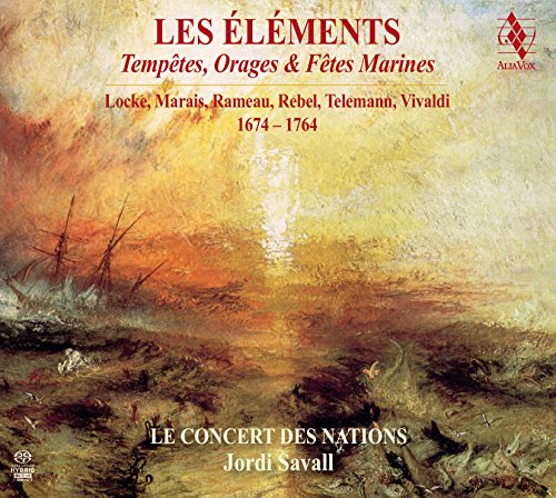Rebel, J. / Le Concert Des Nations / Savall, Jordi - Les Elements - Tempetes Orages & Fetes Marines - Import 2 SACD Hybrid
