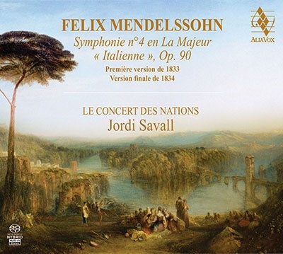 Mendelssohn;Mendelssohn (1809-1847) - Les Concert Des Nations & Jordi Savall - Import SACD Hybrid