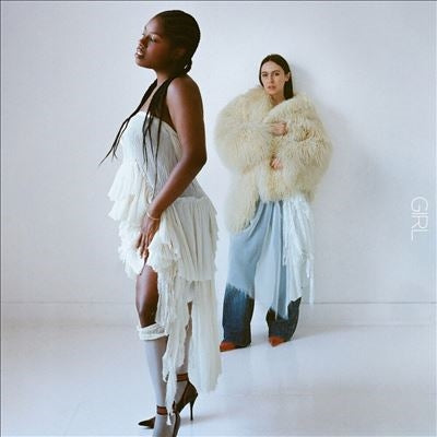 Coco & Clair Clair - Girl - Import White And Pink Cornetto Vinyl LP Record