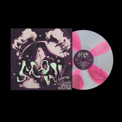 Scowl - Psychic Dance Routine - Import Hot Pink Opaque / Silver Opaque Vinyl LP Record