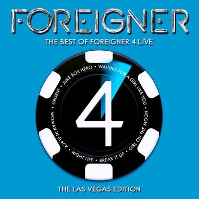 Foreigner - The Best Of Foreigner 4 Live: The Las Vegas Edition - Import Blue Vinyl LP Record