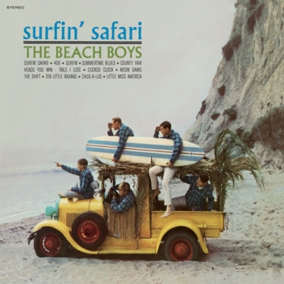 The Beach Boys - Surfin Safari - Import 180g Crystal Clear Vinyl LP Record Bonus Track Limited Edition