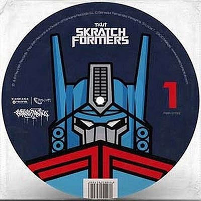 Dj T-Kut - Skratch Formers 1 - Import Picture Vinyl 7’ Single Record Limited Edition