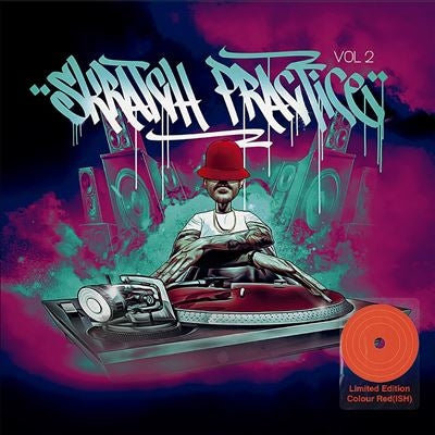Dj T-Kut - Skratch Practice, Vol. 2 - Import Red Ish Vinyl LP Record