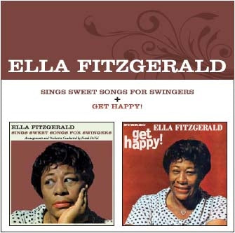 Ella Fitzgerald - Sings Sweet Songs For Swingers/Get Happy! - Import CD