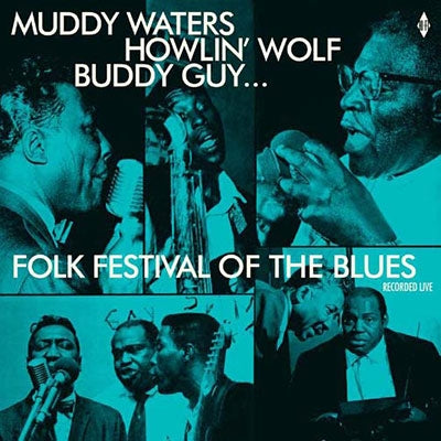 Various Artists - Folk Festival of The Blues wth Muddy Waters, Howlin' Wolf, Buddy Guy, Sonny Boy Williamson, Willie Dixon - Import Vinyl LP Record Limited Edition