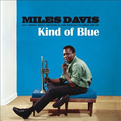 Miles Davis - Kind Of Blue - Import Transparent Blue Virgin Vinyl Record
