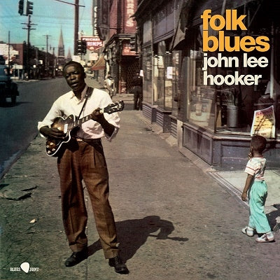 John Lee Hooker - Folk Blues - Import Vinyl LP Record Bonus Track Limited Edition