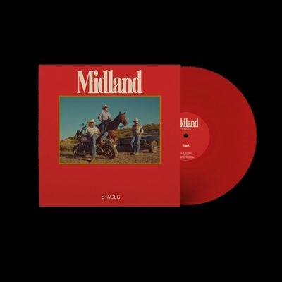 Midland (Country) - Stages - Import Transparent Red Vinyl LP Record Limited Edition