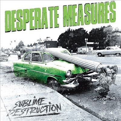 Desperate Measures - Sublime Destruction - Import Green Vinyl LP Record Limited Edition