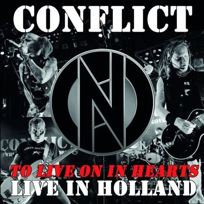 Conflict - To Live On In Hearts - Live In Holland - Import Translucent Red Vinyl LP Record Limited Edition