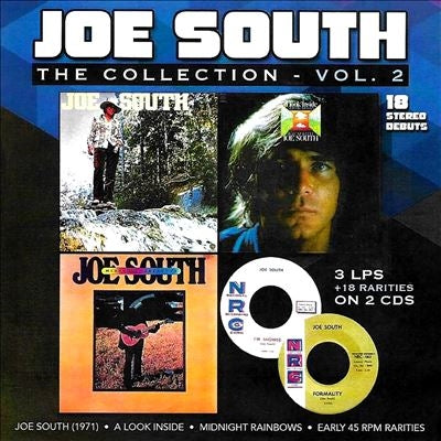 Joe South - Collection, Vol. 2-3 Lps + 18 Rarities On 2 Cds - Import 2 CD