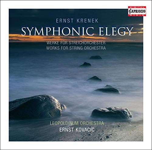 Krenek, Ernst (1900-1991) - Symphonic Elegy -Orchesrtal Works : Kovacic / Leopoldinum Orchestra - Import CD