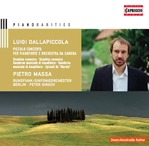 Dallapiccola (1904-1975) - Works for Piano & Orchestra : Massa, Hirsch / Berlin Radio Symphony Orchestra - Import CD