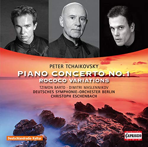 Tchaikovsky (1840-1893) - Piano Concerto No.1, Rococo Variations : Barto(P)Maslennikov(Vc)Eschenbach / Berlin Deutsches Symphony Orchestra - Import CD