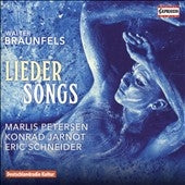 Marlis Petersen, Conrad Janott, Eric Schneider - Braunfels: Lieder Songs - Import CD