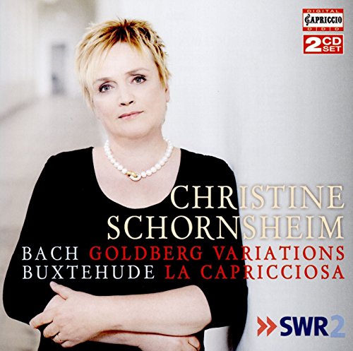 Bach (1685-1750) - J.S.Bach Goldberg Variations, Buxtehude : Christine Schornsheim(Cemb)(2016)(2CD) - Import 2 CD
