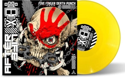 Five Finger Death Punch - Afterlife - Import Yellow Vinyl 2 LP Record