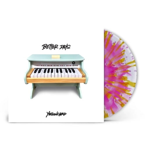 Yellowcard - Better Days (Indie Exclusive) - Import Pink & Yellow Splatter Vinyl LP Record