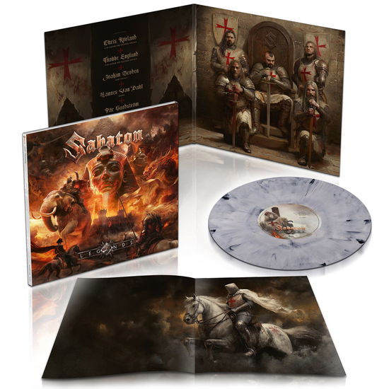 Sabaton - Legends (Indie Exclusive) - Import 180g Glacial Mist Colored Vinyl LP Record