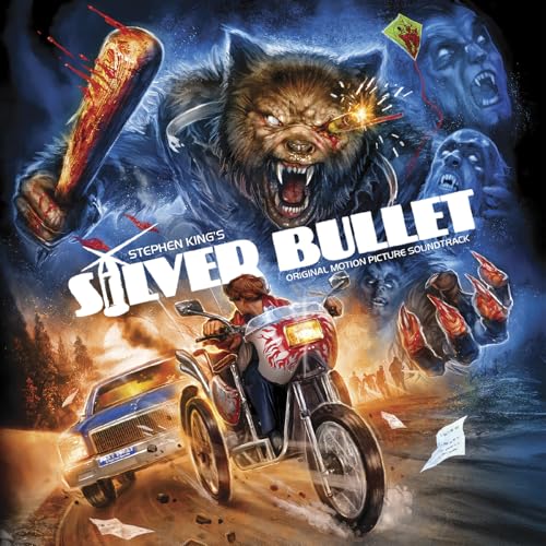 Jay Chattaway - Stephen King'S Silver Bullet - Import Scarlet & Gray Silver Bullet Vinyl LP Record Limited Edition