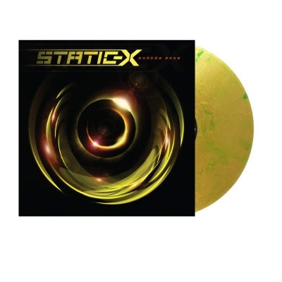 Static-X - Shadow Zone - Import Metallic Gold & Green Vinyl LP Record