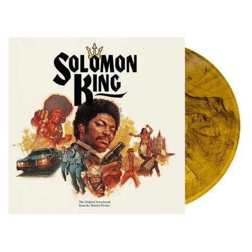Ost - Solomon King (Expanded Edition) - Import Tiger Swirl Vinyl LP Record Bonus Track Limited Edition