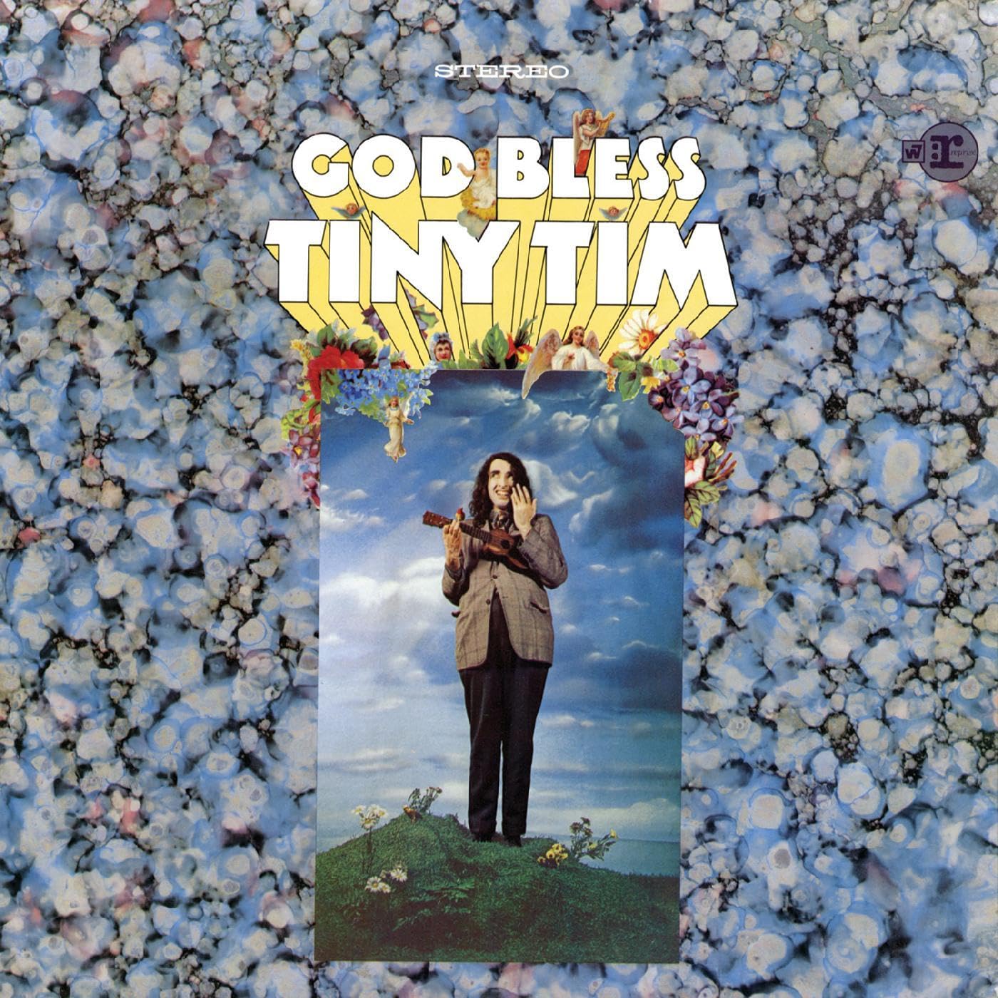 Tiny Tim - God Bless Tiny Tim - Import Yellow/Magenta Tulip Splatter Vinyl LP Recurd