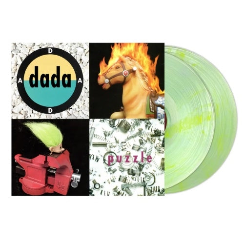 Dada (Rock) - Puzzle (Expanded) - Import Green & Yellow Troll Hair Vinyl 2 LP Record
