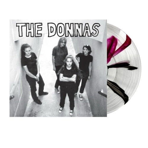 The Donnas - The Donnas - Import Clear with Black & Purple Inksplosion PET Plastic Vinyl LP Record
