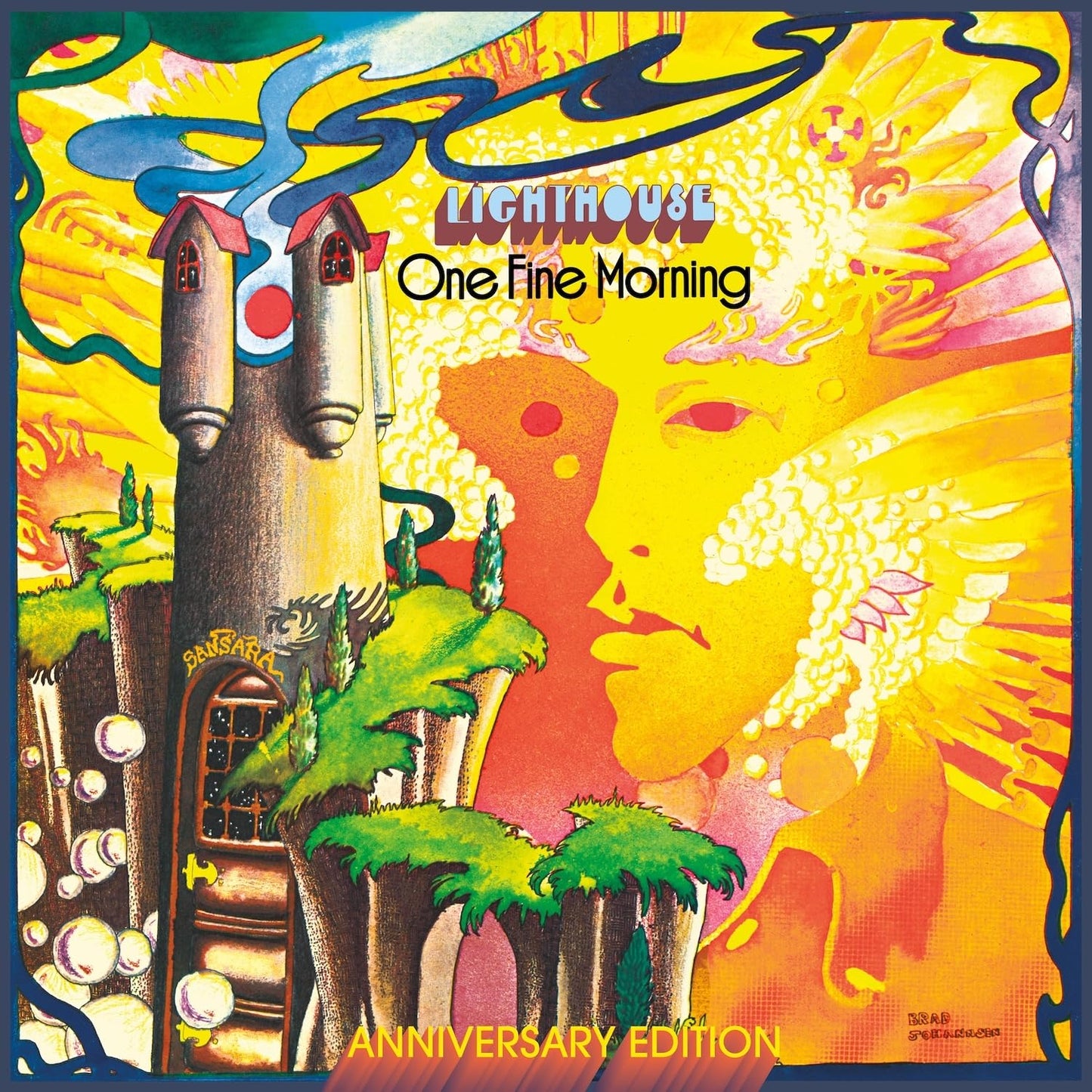 Lighthouse - One Fine Morning (Anniversary Edition) - Import Yellow/Orange/Green Splatter Vinyl 2 LP Record